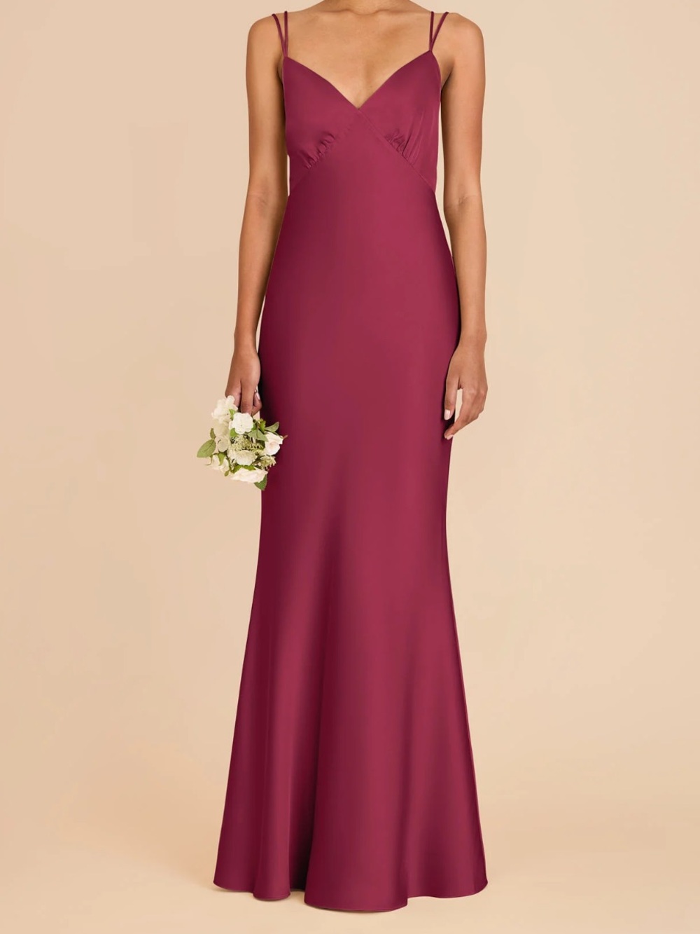 Birdy Grey cranberry slip dress xs